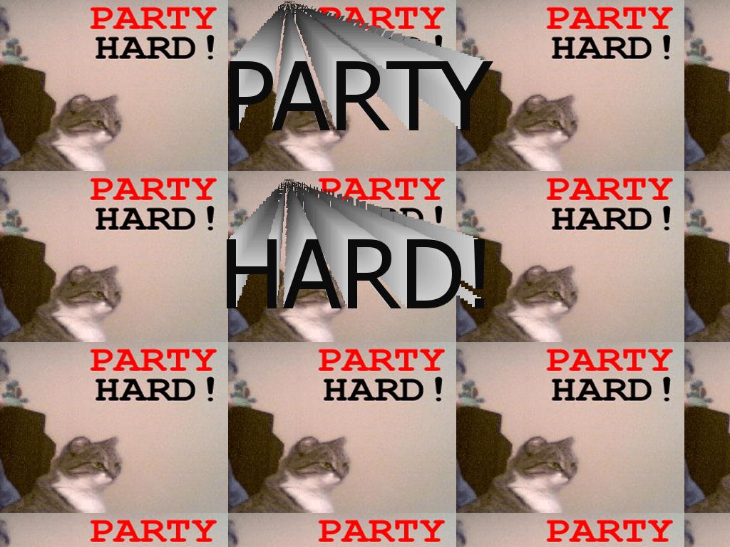 partyhard-cat