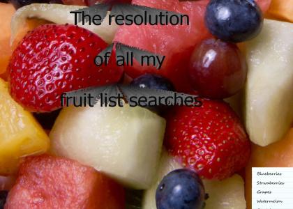 Peter Gabriel Crafts A Tasty Fruit Salad