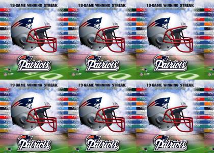 10 bell salute to New England Patriots Dynasty