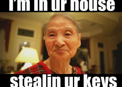 Grandma Stole Your Keys!