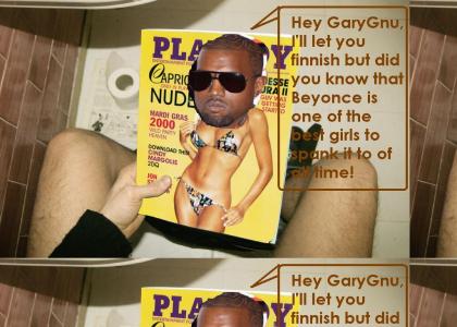 Kanye West goes back in time to interrupt me!
