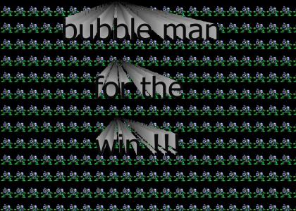 bubble man