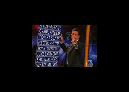 Colbert puts EVERYTHING on Notice