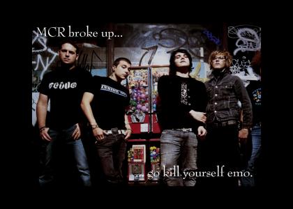 MCR split up! Oh noes!