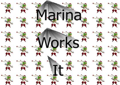 Marina Lightyears works it!