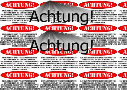 Achtung! Achtung