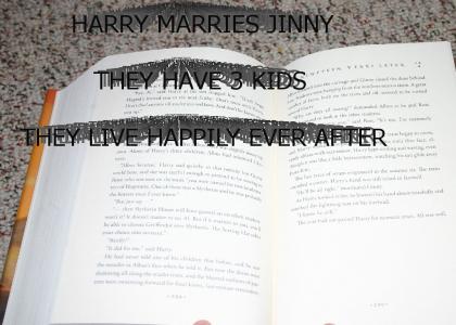 HARRY POTTER MARRIES JINNY AND HAS KIDS