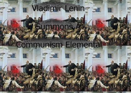 Vladimir Lenin Summons A Communism Elemental