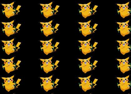 Pikachu Can't Stop Raving