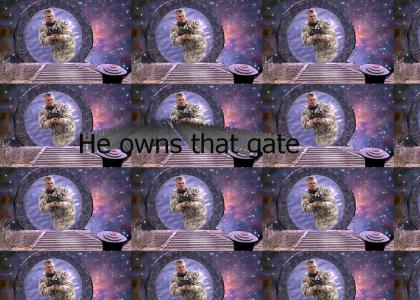 Richard Dean owns the gate