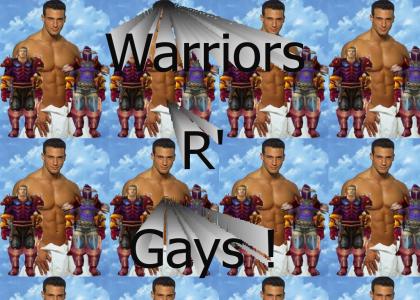 Warriors are gay