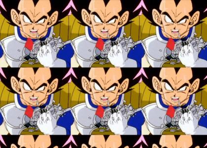 Vegeta sings a beutiful song, Nappa listens