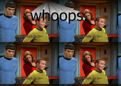Kirk wants Spock