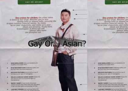 Gay Or Asian?