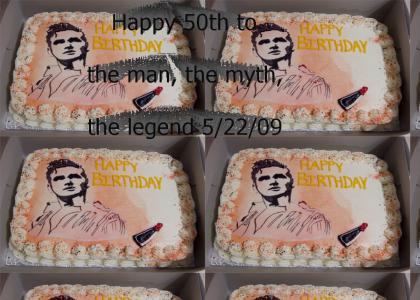 Morrissey hits the big 5-0