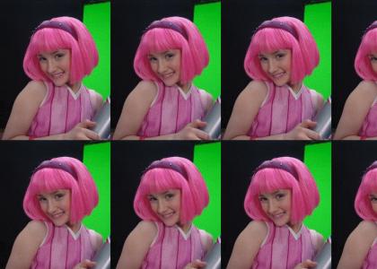 Lazytown: Stephanie does something sickeningly cute that will give all you pedos a boner