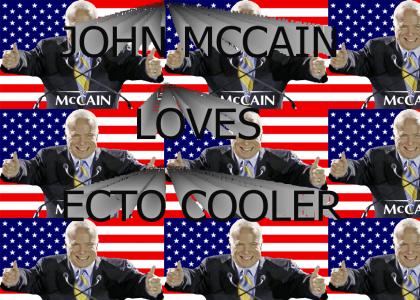 John McCain Loves Ecto Cooler