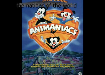 Animaniacs The nations of the world