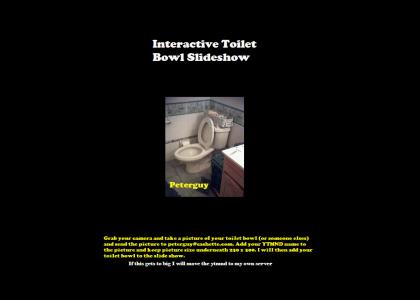 Interactive Toilet Slideshow