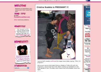 Cristina Scabbia is pregnant?!