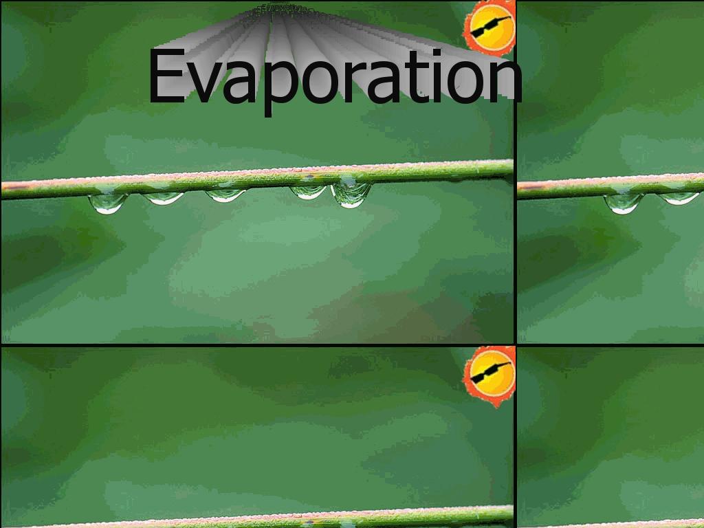 evaporation