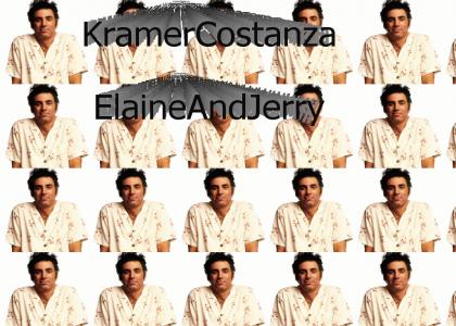 Kramer Costanza Elaine and Jerry (Seinfeld)