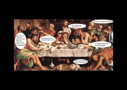 The Last Supper forgot ONE thing...
