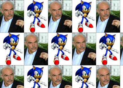 Sonic gives Connery advice