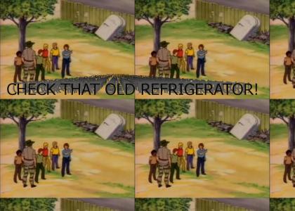 GI Joe - Oh No! Check That Old Refrigerator!