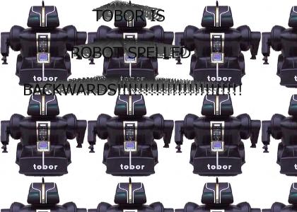 Tobor is Robot Spelled Backwards