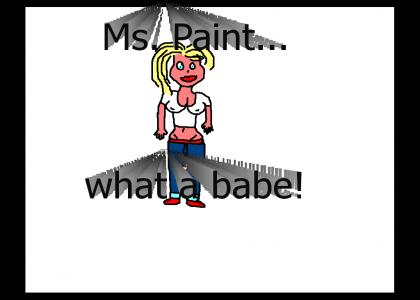 Sexy Ms. Paint