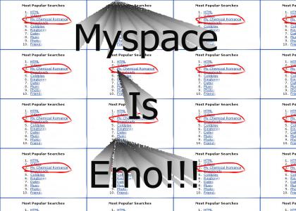MySpace is emo