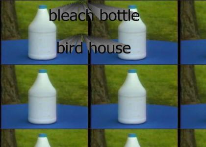 Bleach Bottle Bird House