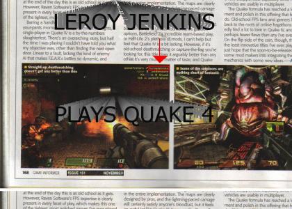 I Found Leroy Jenkins In Game Informer