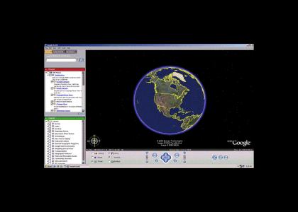 Epic Google Earth Maneuver