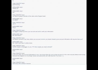 Fag Tries to Steal Steam Account (long)