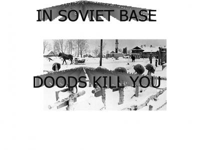 IN SOVIET BASE