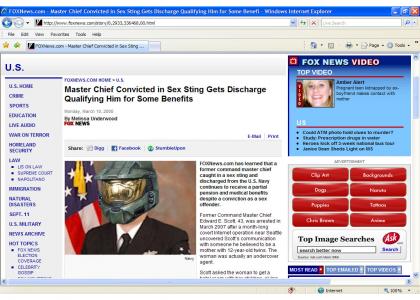 Master Chief Still Gets Medical Benefits