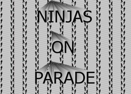 Ninjas On Parade