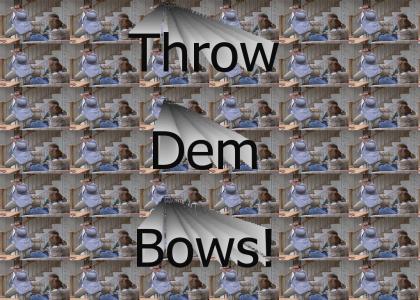 Chris Farley throws dem bows