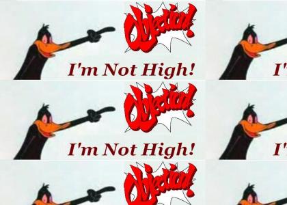 Daffy Ducks Objects to Using Drugs