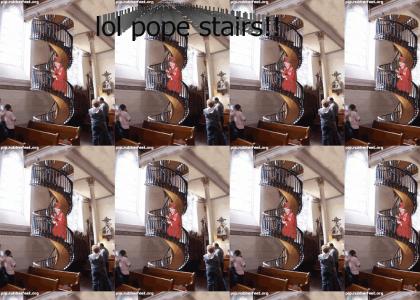 Old pope stair
