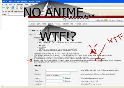 No Anime WTF?