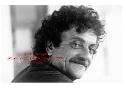 R.I.P. Kurt Vonnegut