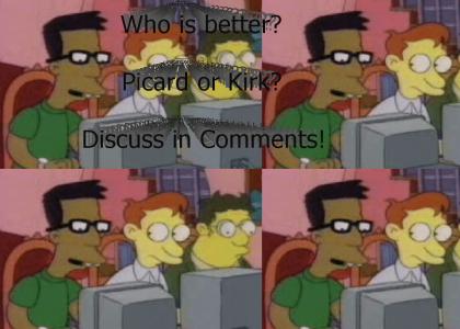 Debate: Who is better? Picard or Kirk?