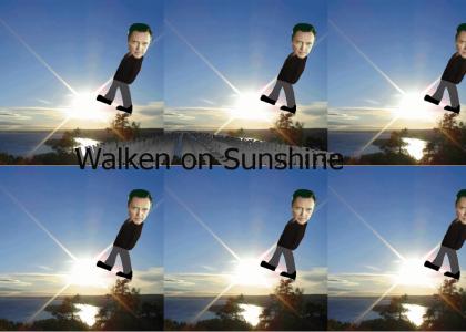 Christopher Walken on sunshine