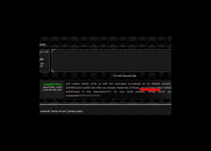 zomglolwtfzor makes a stupid comment when he fails to realize that both sites in question are making fun of the thing