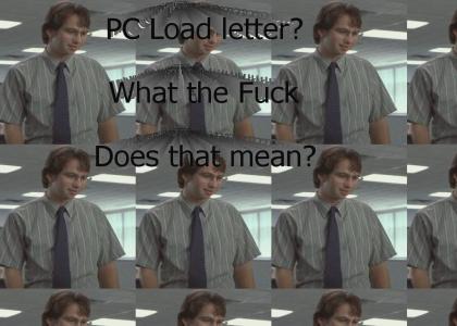 PC Load letter