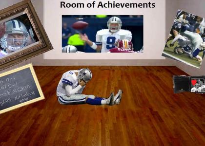 Tony Romo's Room of Achievements