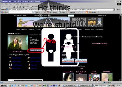 MySpace Suicide log on from the grave...